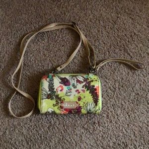 Sakroots printed wristlet purse.
